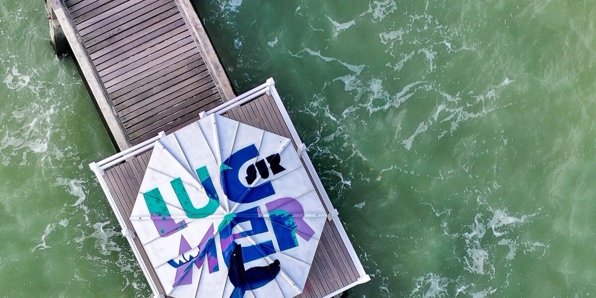 jetée des pêcheurs de Luc-sur-Mer, Normandie, photo : Yvon Bosquet