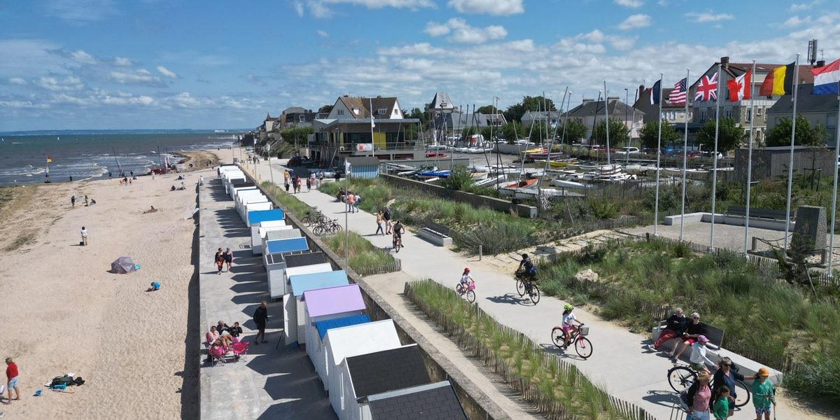 langrune sur mer côte de nacre normandie crédit C2NT