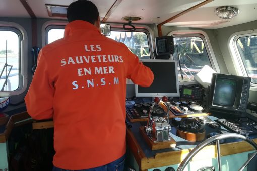 SAUVETEURS EN MER SNSM STATION DE COURSEULLES SUR MER CREDIT CLAIRE SALMERON TENDRON 2