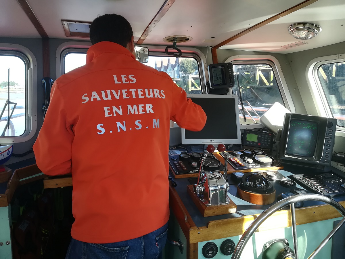 SAUVETEURS EN MER SNSM STATION DE COURSEULLES SUR MER CREDIT CLAIRE SALMERON TENDRON 2