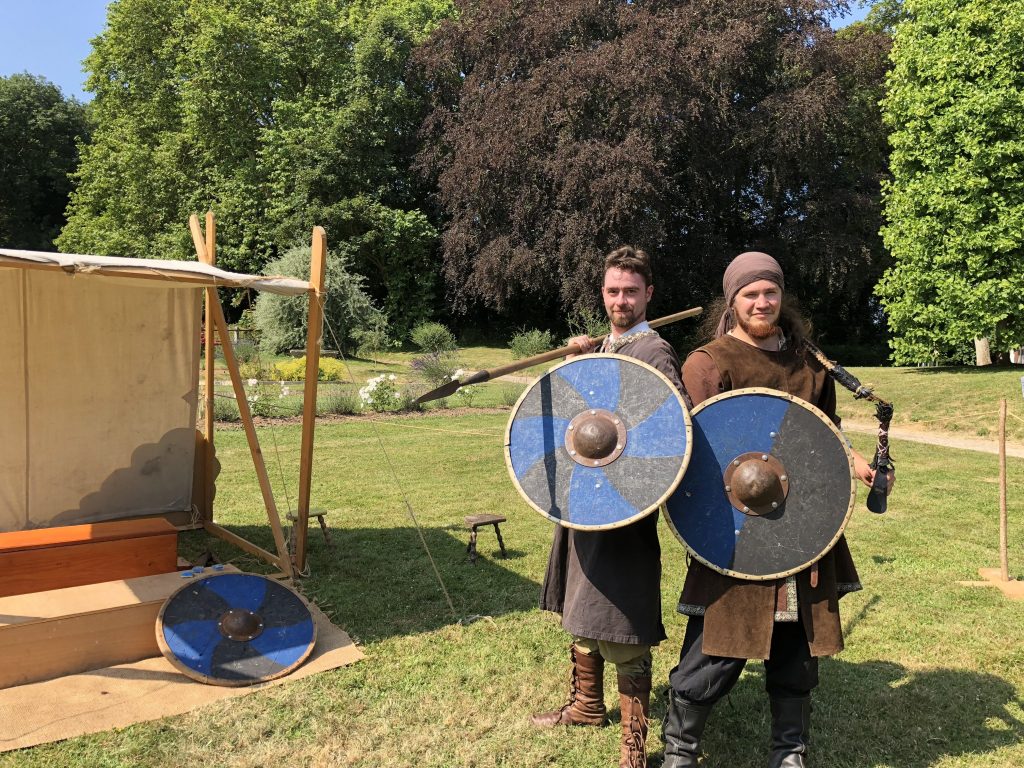 FESTIVAL DES JEUX FETE MEDIEVALE CHATEAU FONTAINE HENRY GUERRIER JUILLET 2018 CREDIT MATHILDE LELANDAIS