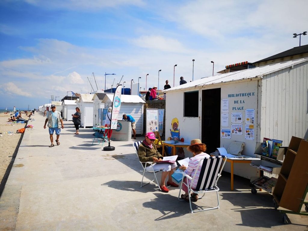 digue plage cabines langrune sur mer credit nathalie papouin