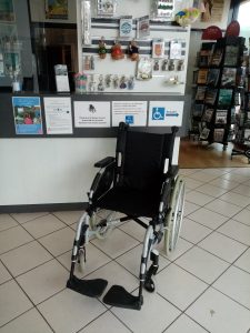 Prêt de fauteuil roulant