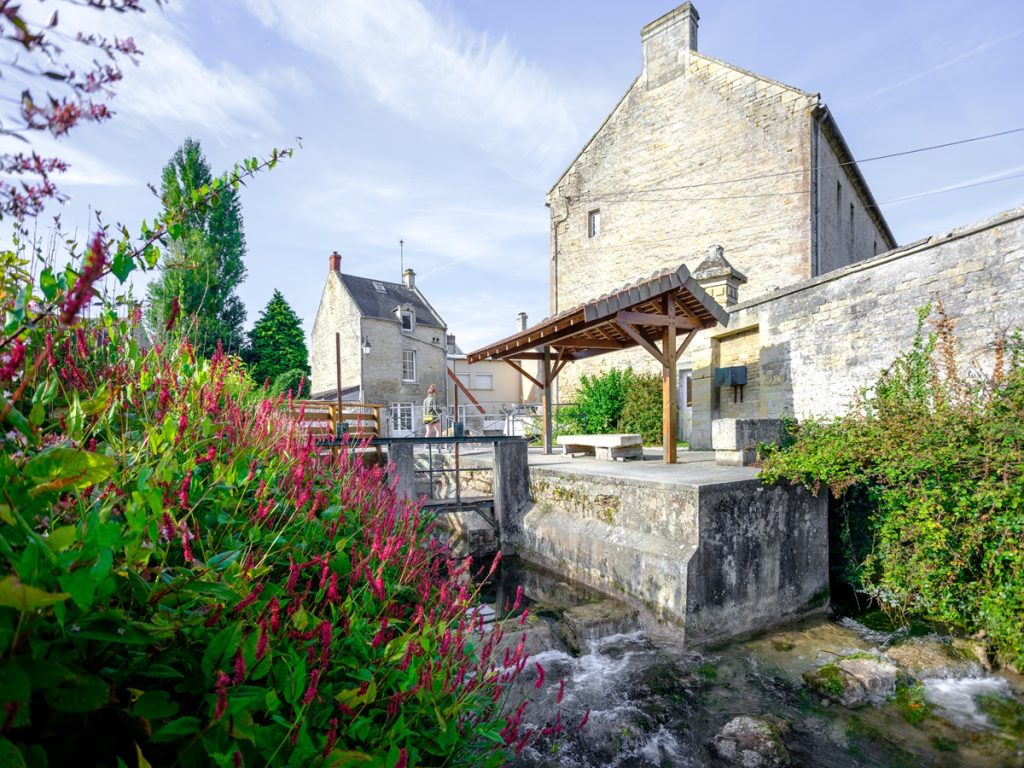 village de Reviers en Normandie