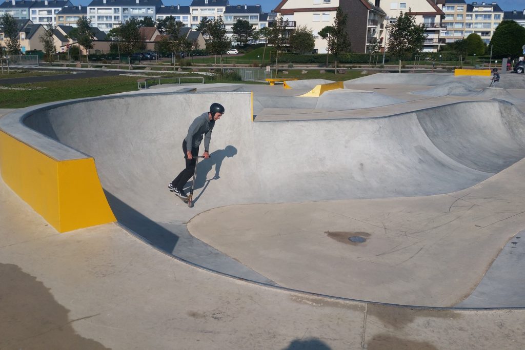 skatepark courseulles christelle hudson