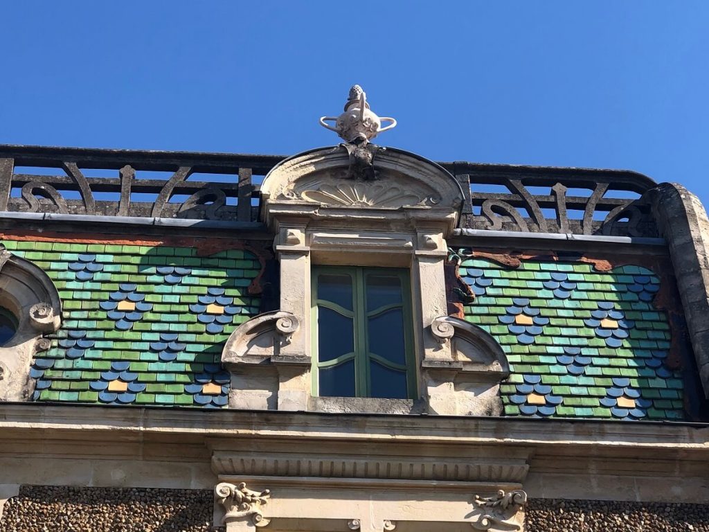 toit art nouveau pharmacie lesage douvres la delivrande credit mathilde lelandais