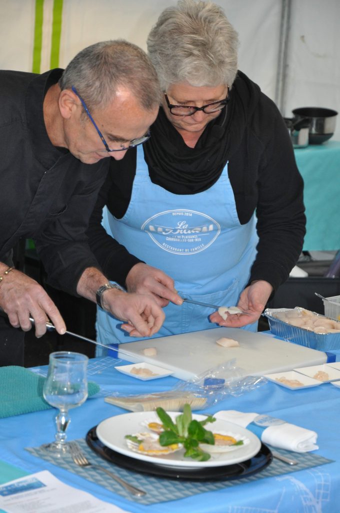 ateliers culinaires fete de la coquille courseulles sur mer novembre 2018 credit mathilde lelandais