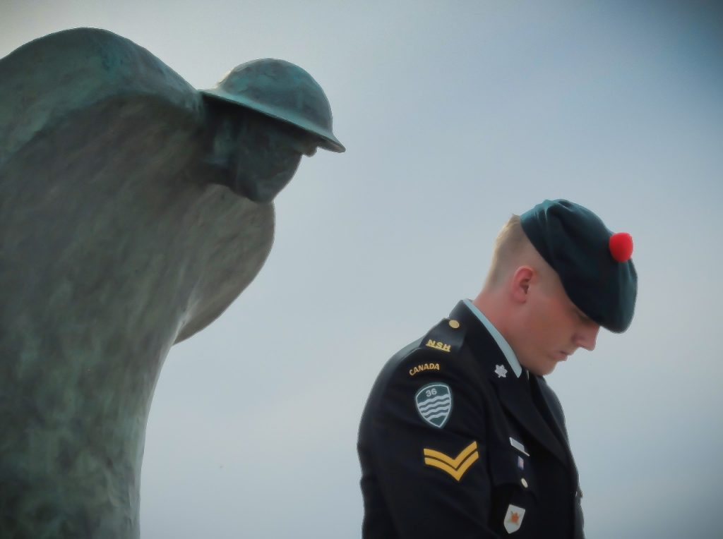 moment de recueillement centre juno beach