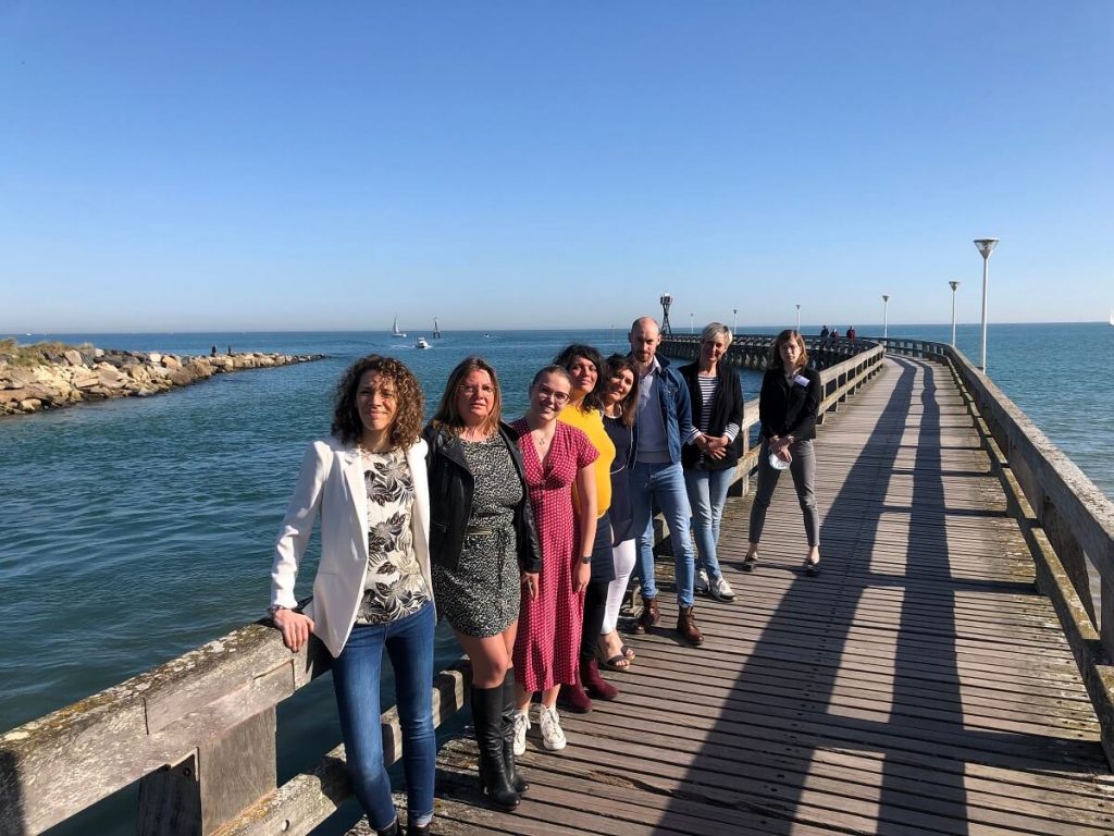 l equipe terres de nacre jetee de courseulles sur mer credit mathilde lelandais1