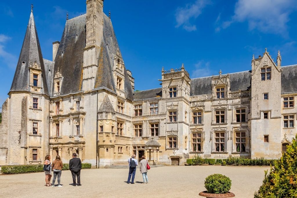 experience normande visite des toits du chateau de fontaine henry sabina lorkin sabina lorkin2