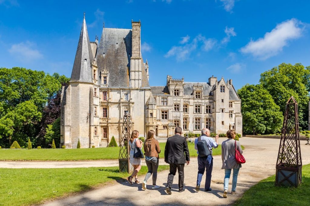 experience normande visite des toits du chateau de fontaine henry sabina lorkin sabina lorkin3