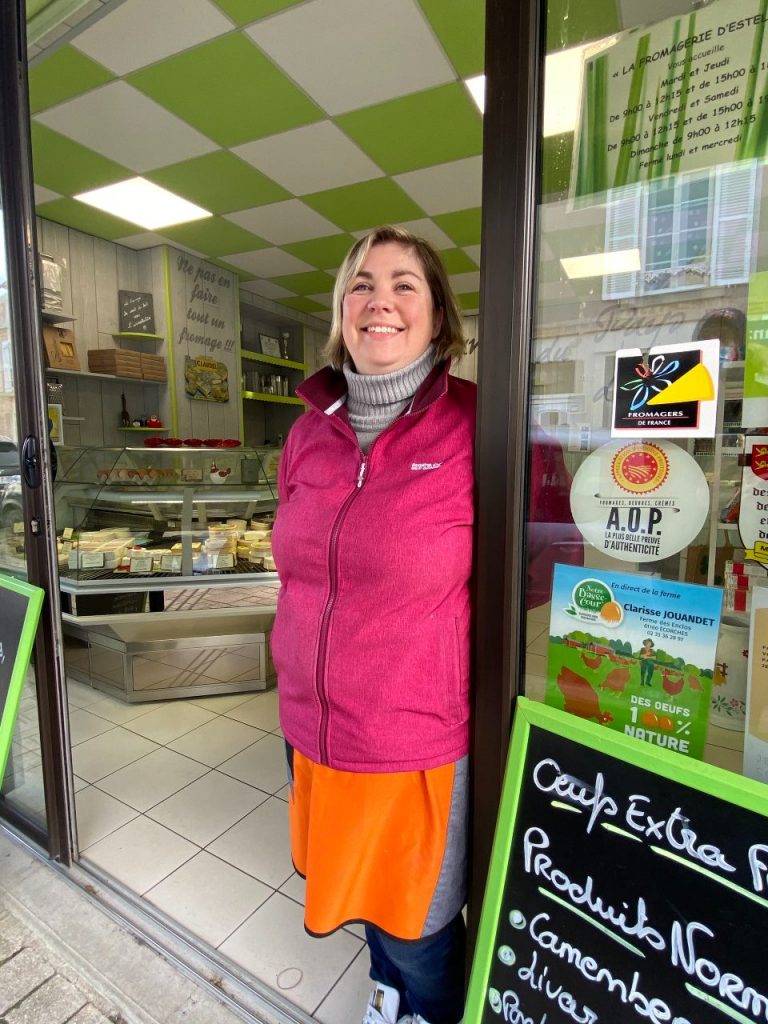 portrait d estelle fromagerie anne perez nedelec