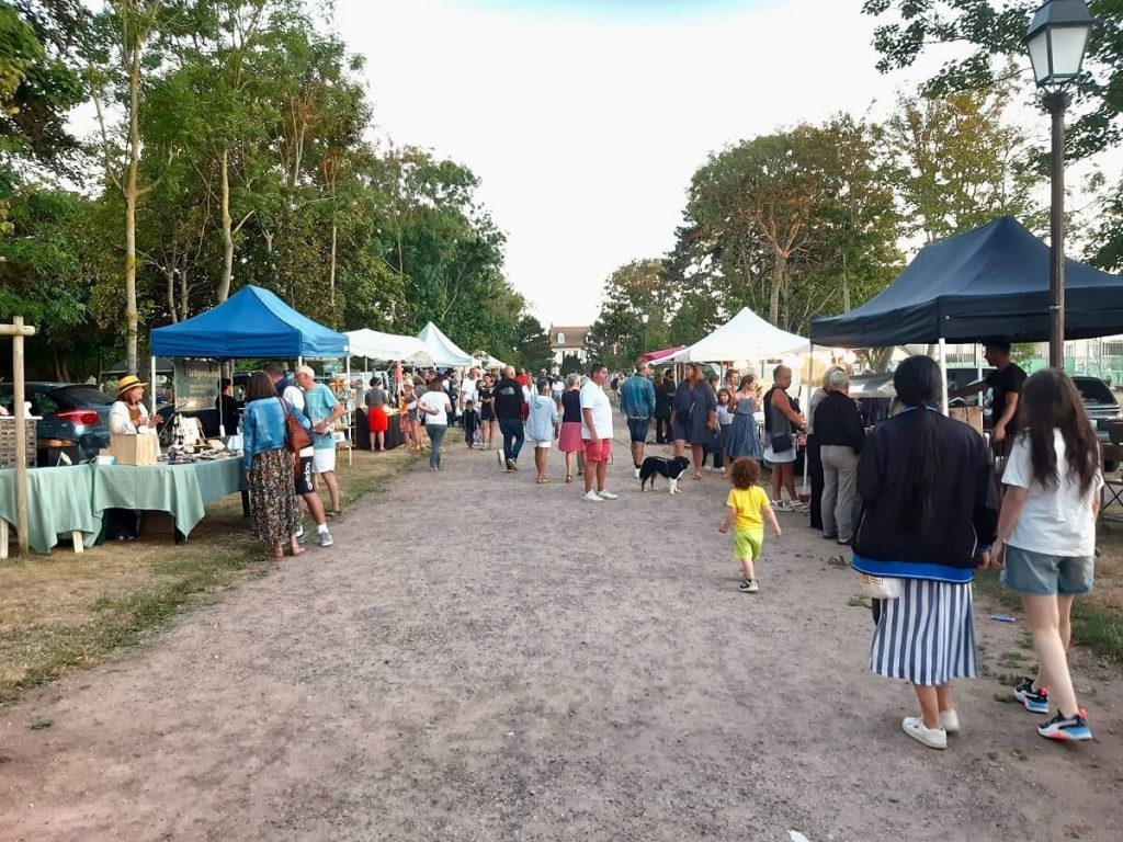 marche nocturne saint aubin sur mer credit mairie de saint aubin sur mer 1