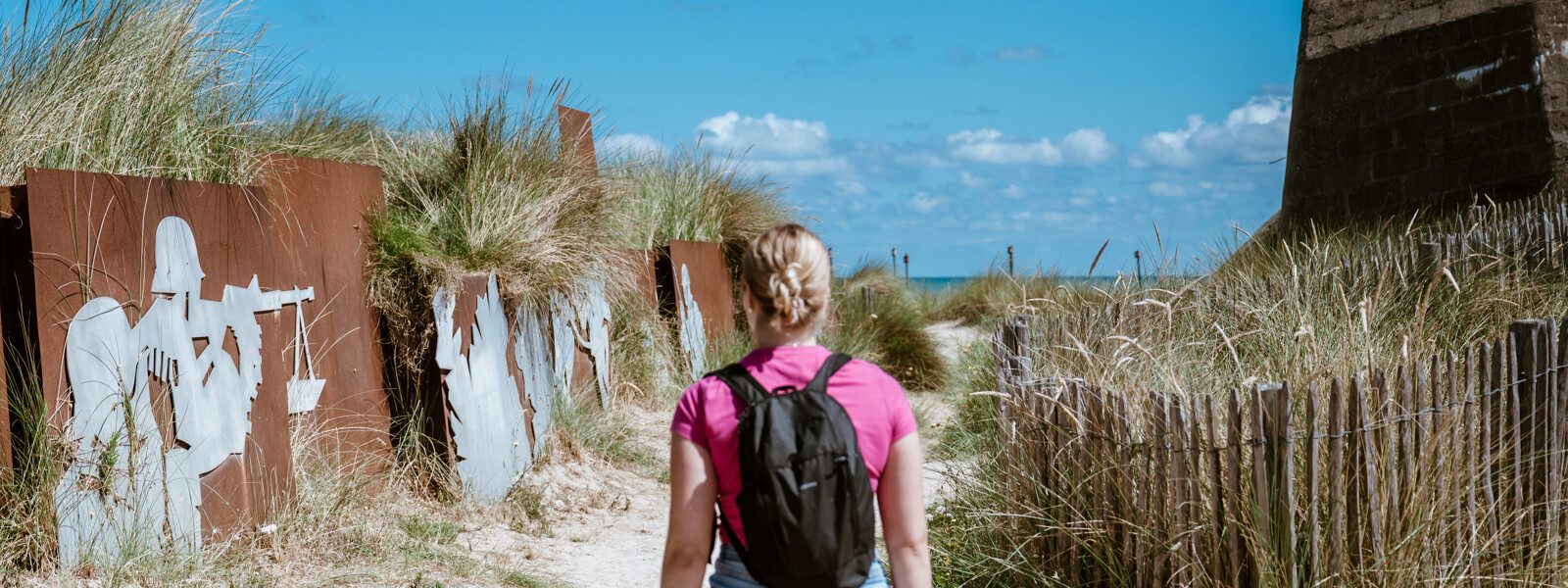 randonnée GR 223 plages du débarquement normandie crédit Ibrahim Hendy