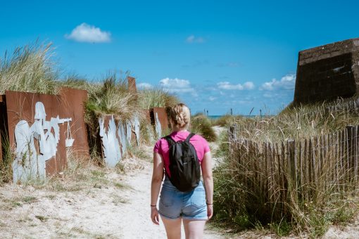 randonnée GR 223 plages du débarquement normandie crédit Ibrahim Hendy