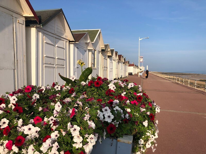 digue et cabines de luc sur mer credit mathilde lelandais 1