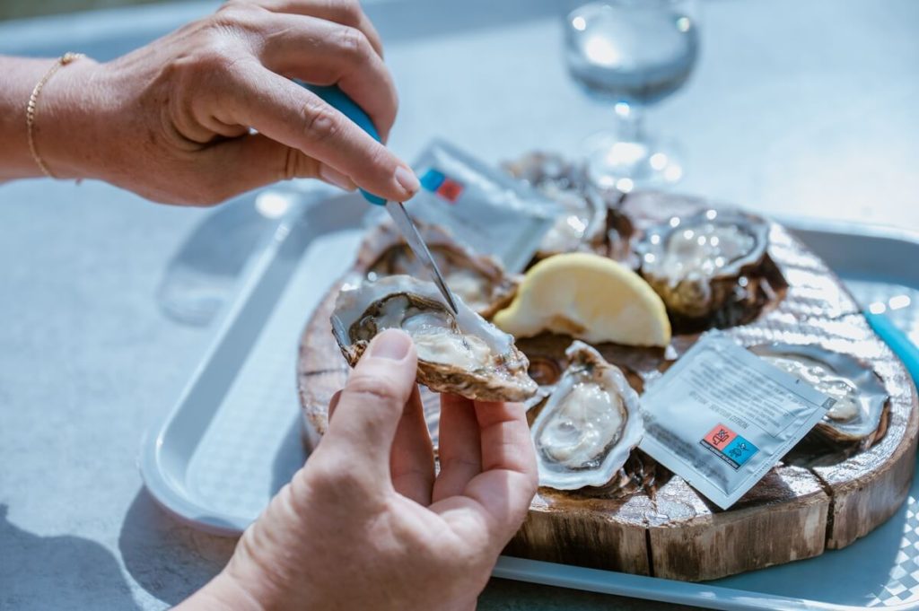 68
Oesters van Courseulles, zeevruchten uit Normandië, foto: Ibrahim Hendy