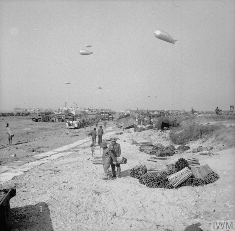 ballon de barrage sergent laing iwm b 5140