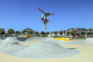skate park courseulles credit gilles rameaux coeur de nacre photo