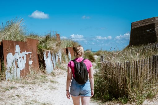 hiking GR223 normandy d-day beaches, photo : Ibrahim Hendy