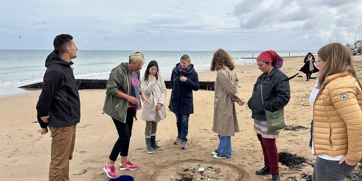 environnement et créatures de plage
