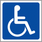 Pictogramme handicap moteur