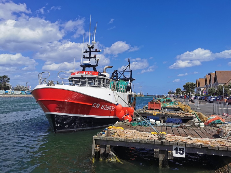 fishing port Courseulles-sur--Mer
