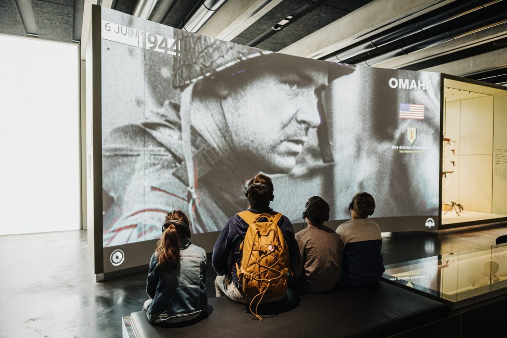 musées du débarquement adaptés aux enfants 