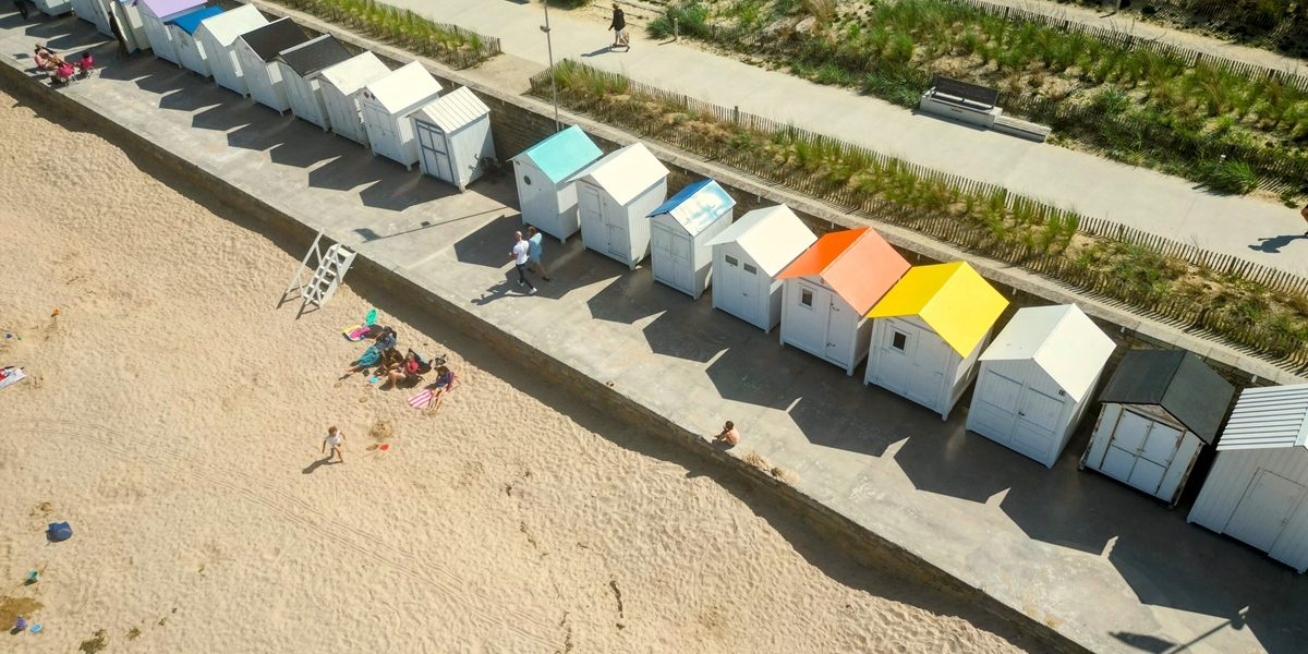 cabines de plage langrune sur mer crédit C2NT
