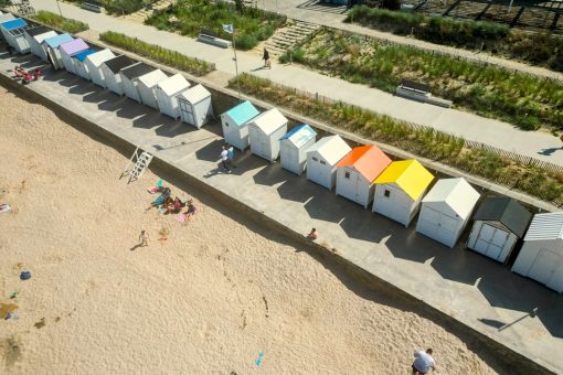 cabines de plage langrune sur mer crédit C2NT