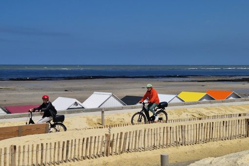 Langrune-sur-Mer, plage et digue