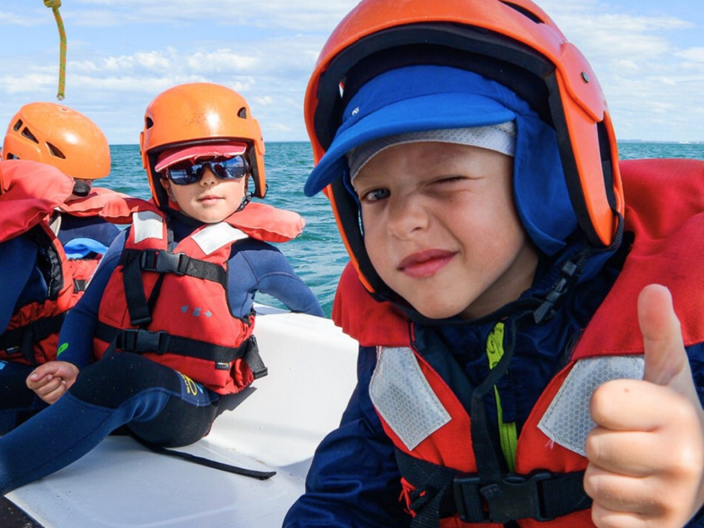 Stage moussaillons Luc-sur-Mer